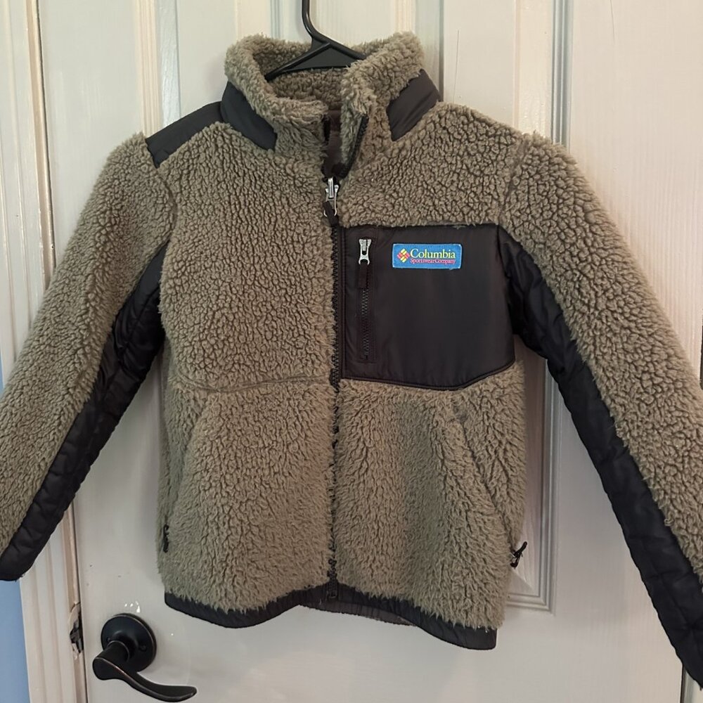 Columbia Archer Ridge Reversible Full Zip Jacket Size XS 6/7